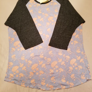 Lularoe Randy Baseball Tee - Size 3XL